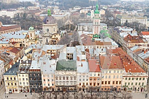 Historic central Lvov