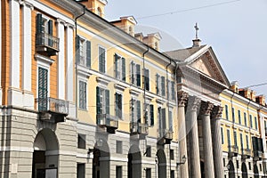 Historic centre of Cuneo, Italy