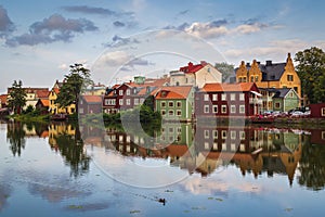 In the historic centre of Eskilstuna photo