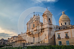 Historic centre of Noto, Sicily - Noto Cathedral - Minor Basilica of St. Nicholas of Myra.