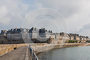 Historic centre of Saint-Malo in Brittany, France