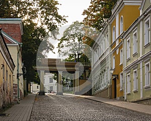 In the historic centre of Tartu