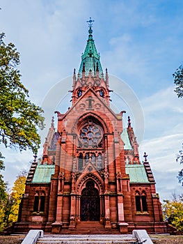 Historic chapel in Karlsruhe