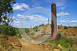 Historic Chillagoe smelter, North Queensland Australia