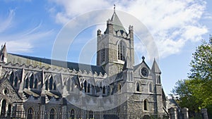 Historic Christ Church Cathedral in Dublin, Ireland