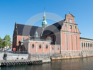 Historic church building in Copenhagen