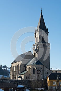 Historic church of Haslach