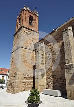 Historic church of la Coronada, Badajoz - Spain photo