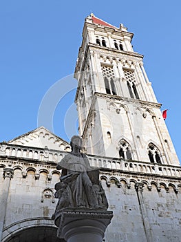 Historic Church and Bell Tower, Split Castle, Croatia