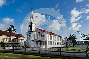 Historic churvh around Georgetown, Guyana