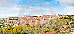 Historic city of Avila, Castilla y Leon, Spain photo