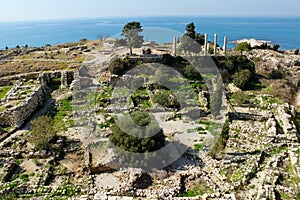 Historic city of Byblos in Lebanon