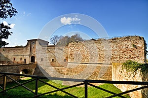 Fano is a popular seaside resort in the Marche region photo