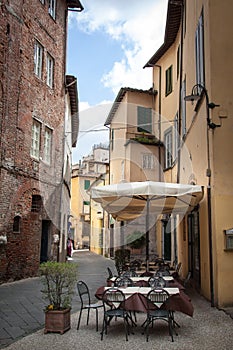 The historic city of Lucca