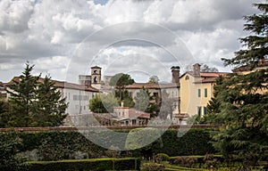 Historic city of Lucca, Italy