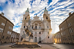 Historic city salzburg in austria