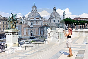 Historic cityscapes and world famous sights of magnificent rome, italy