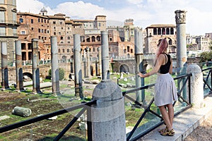 Historic cityscapes and world famous sights of magnificent rome, italy