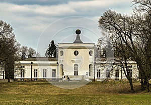 a historic classicist palace in jablonna from 1779 photo
