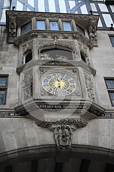 Historic clock on Carnaby Street London