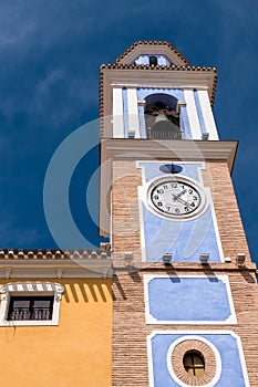 Historic Clock Tower in Mula, Spain photo