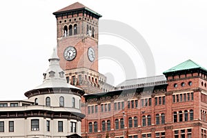 Historic Clock Tower in Tacoma