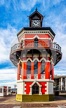 The historic clock tower at Victoria and Alfred Waterfront in Cape Town