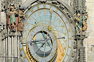 Historic clockwork in Prague