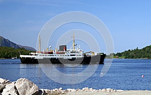 Historic coastal steamer