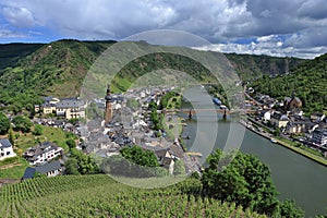 Historic Cochem and Moselle River Valley, Rhineland Palatinate, Germany