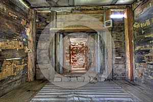 Historic Coleman Home Fireplace