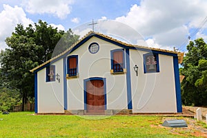 Historic colonial town of Tiradentes in the state of Minas Gerais in Brazil