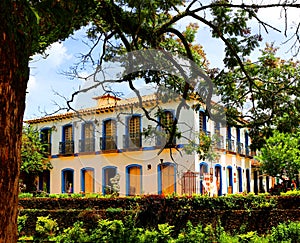 Historic colonial town of Tiradentes in the state of Minas Gerais in Brazil