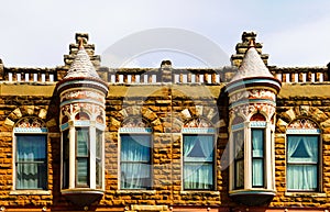 Historic Commercial Victorian Architecture in Guthrie, Oklahoma