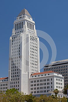 Historic County Courthouse building of Los Angeles, California.