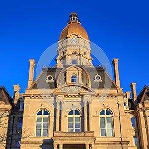 Historic Courthouse building in downtown, Terra Haute Indiana