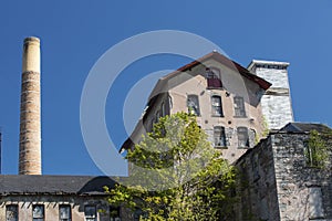 Historic Dart's Stone Mill in Rockville, Connecticut.