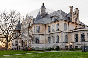 Historic Denny Hall at University of Washington in Seattle, WA