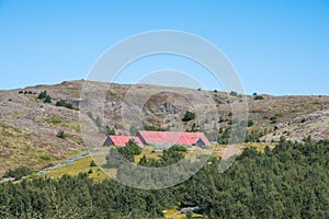 The historic destination of Stong in thjorsardalur in Iceland