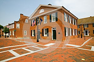 Historic district of Charlottesville, Virginia, home of President Thomas Jefferson