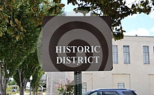 Historic District or Heritage District of a City