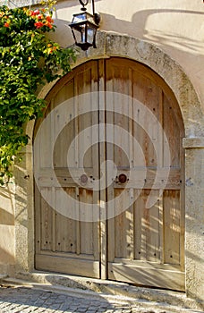 Historic door in Alacati ,Cesme Izmir