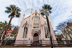 Historic Downtown Charleston South Carolina on a Warm Day