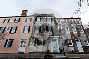 Historic Downtown Charleston South Carolina on a Warm Day