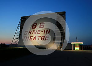 Historic drive-in theater