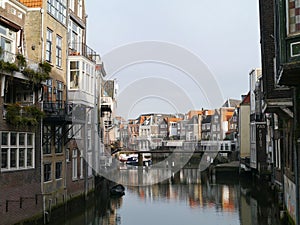 The historic Dutch city Dordrecht