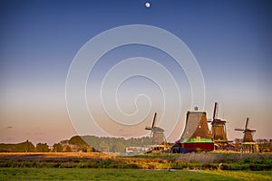 Historic Dutch Windmills