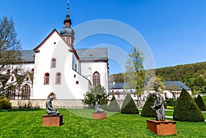 Historic Eberbach Abbey, Mystic heritage of the Cistercian monks in Rheingau, filming location for the movie The Name of the Rose,