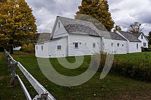Historic Farm Barn - Autumn / Fall Colors - Vermont