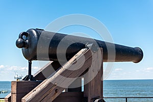 Historic Fort Gaines at Dauphin Island in Alabama